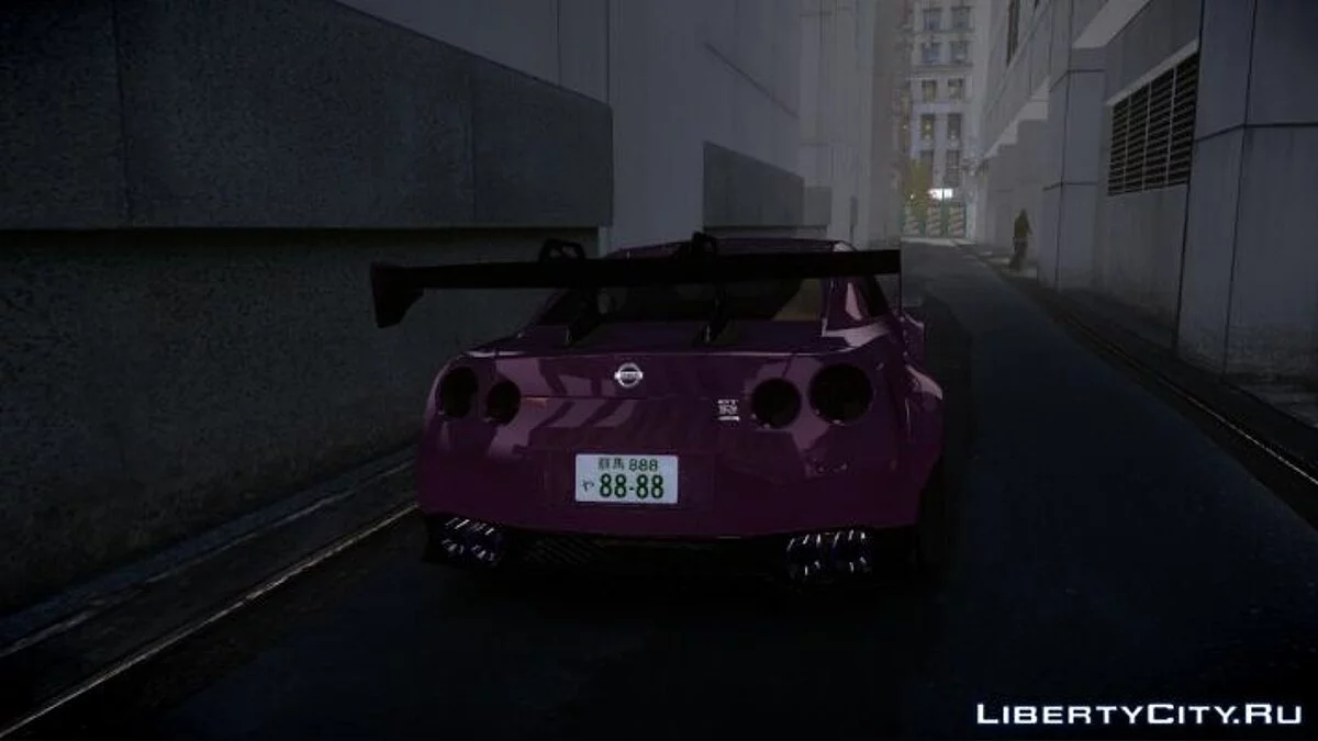 Nissan GTR R35 (Liberty Walk) / GTA 4