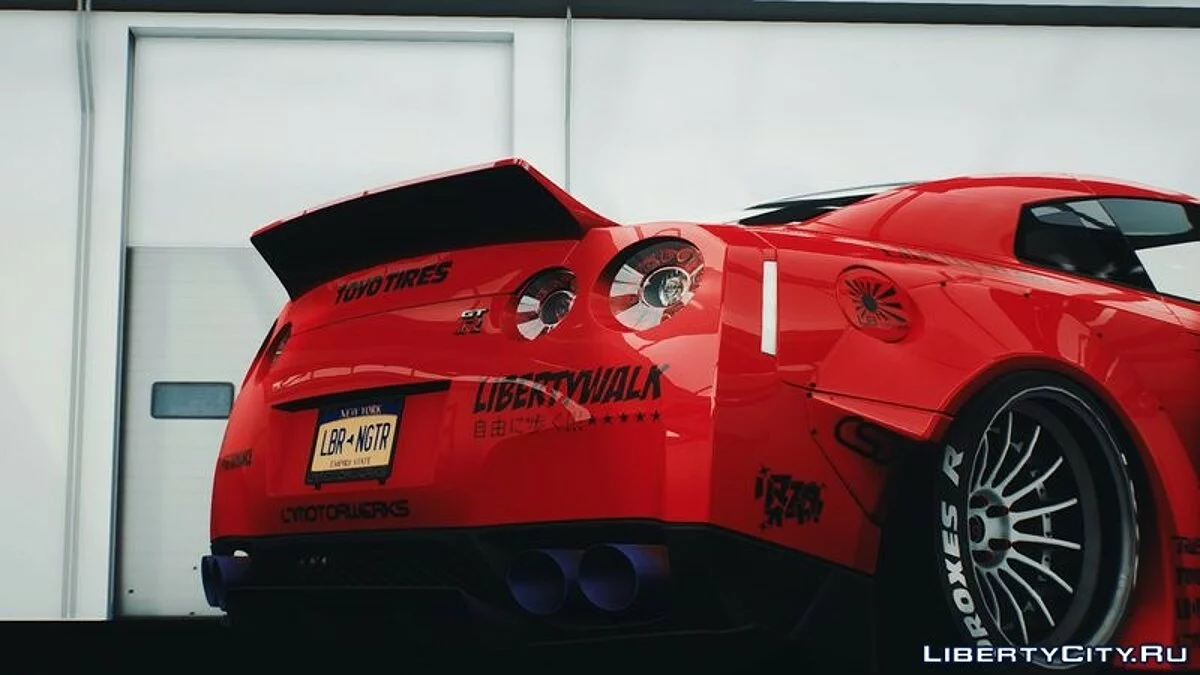 Liberty Walk Nissan GT-R R35 / GTA 4