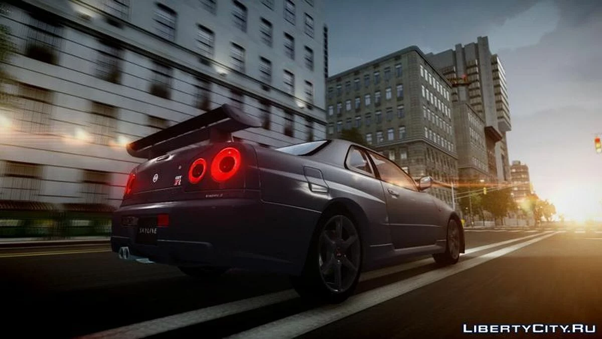 Nissan Skyline GT-R R34 V-Spec II / GTA 4