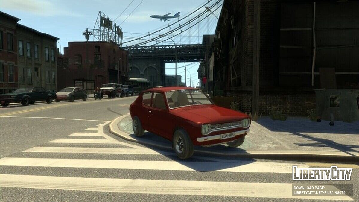 Скачать Datsun 100A / Nissan Cherry E10 / Satsuma AMP (Rebuilt) для GTA 4