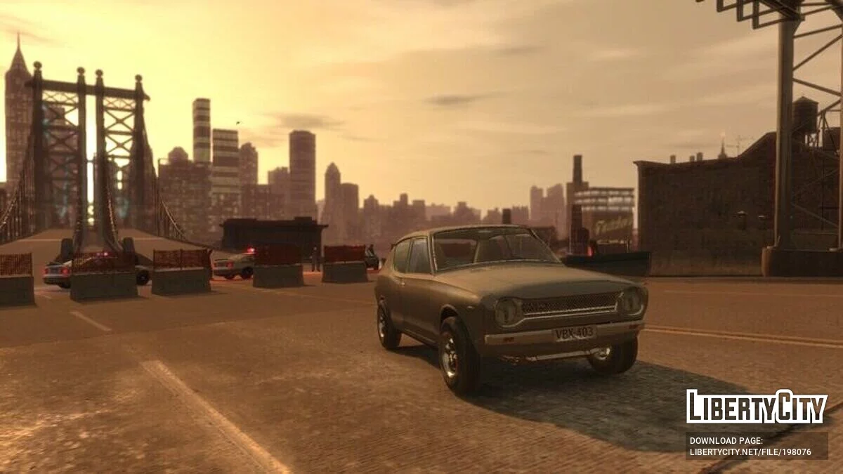 Datsun 100A / Nissan Cherry E10 / Satsuma AMP (Rebuilt) / GTA 4