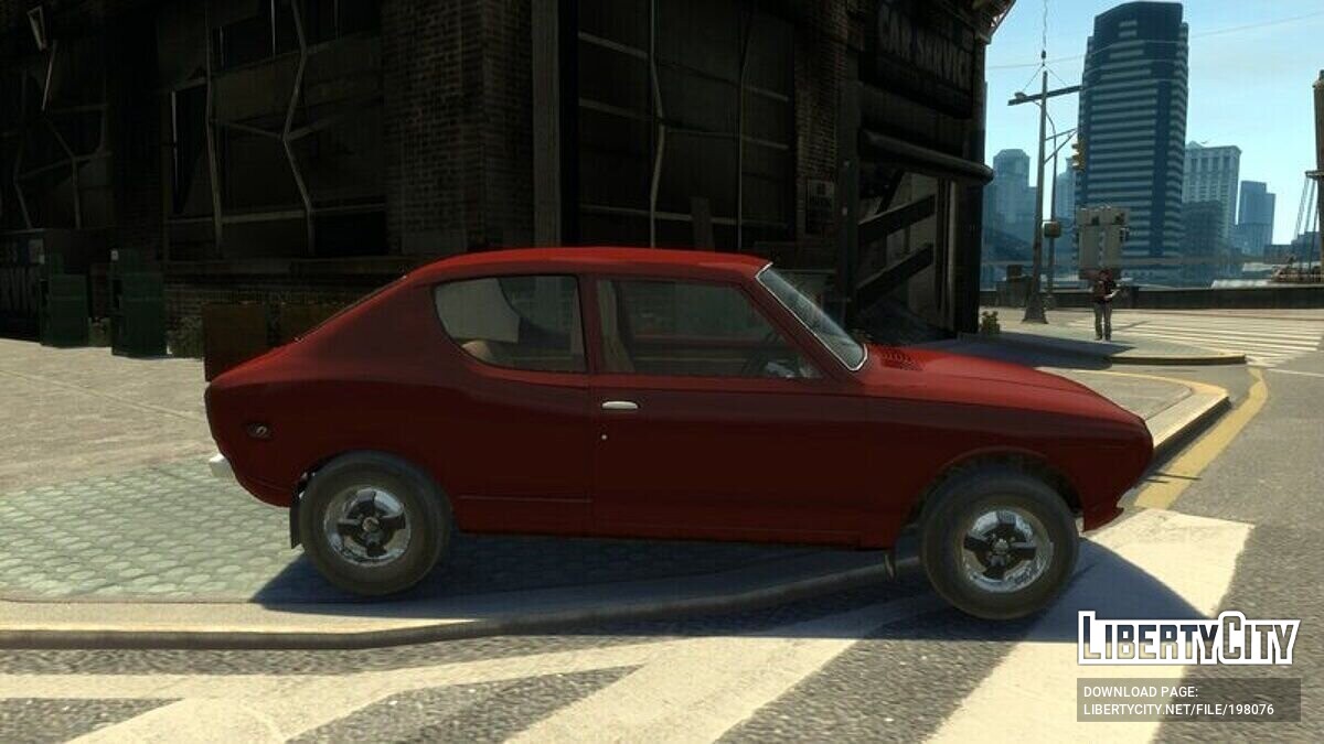 Скачать Datsun 100A / Nissan Cherry E10 / Satsuma AMP (Rebuilt) для GTA 4