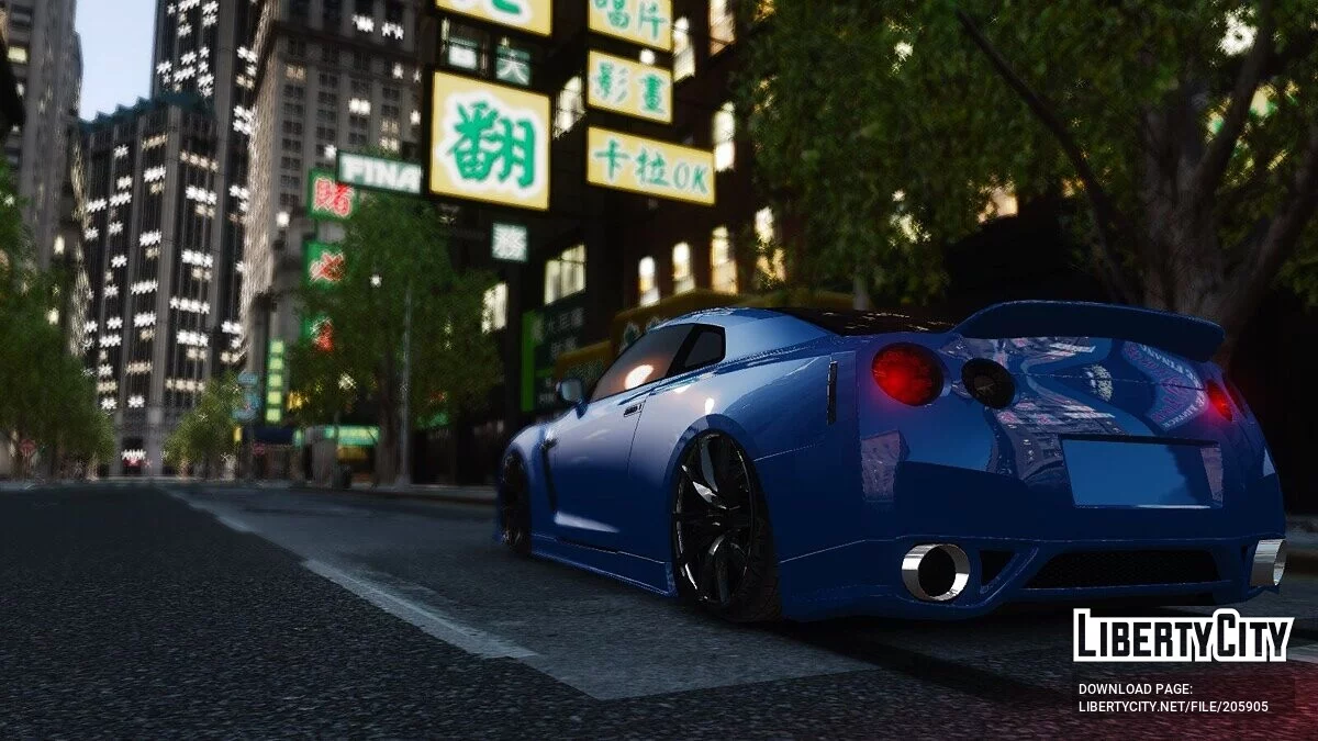 Nissan GT-R / GTA 4