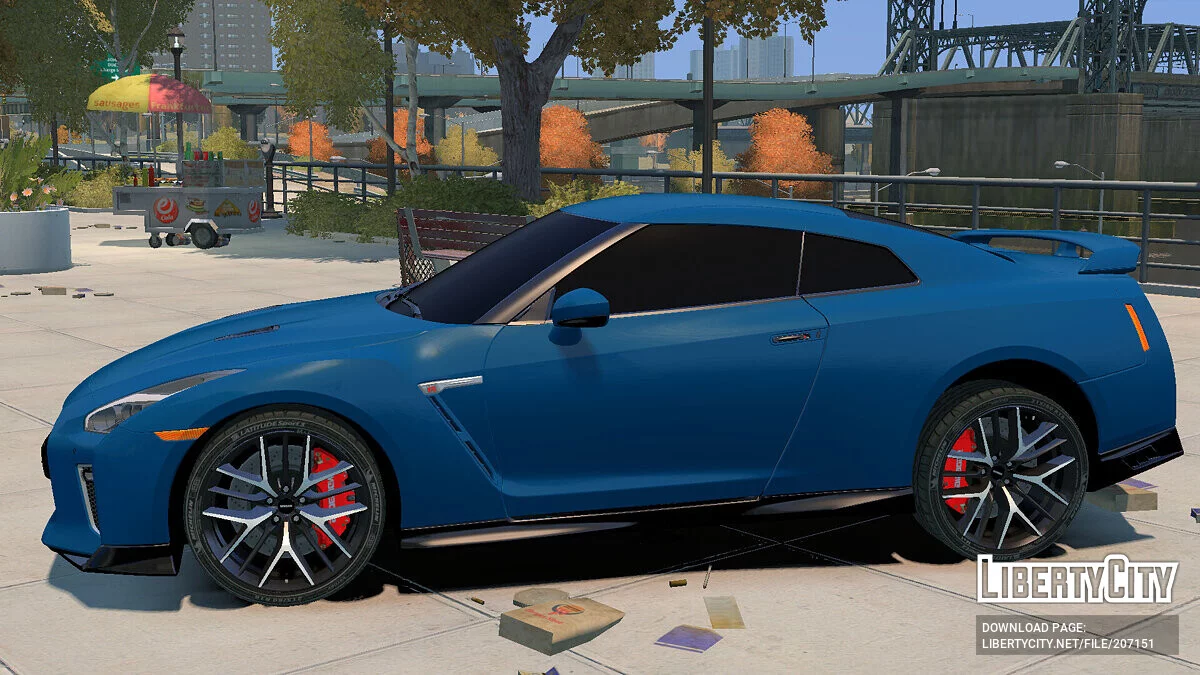 Nissan GT-R 2017 / GTA 4