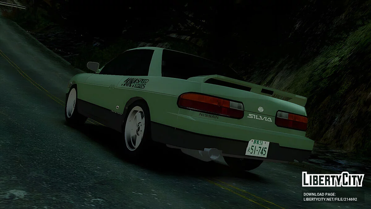 Nissan Silvia K'S [S13] (Initial D) V2.0 / GTA 4