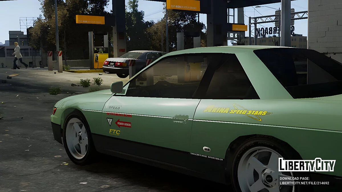 Nissan Silvia K'S [S13] (Initial D) V2.0 / GTA 4