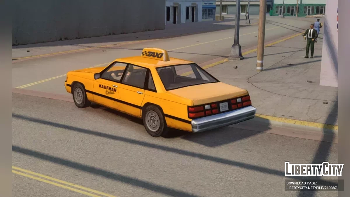 Новое такси Kaufman Cabs для VC: Nextgen Edition / GTA 4
