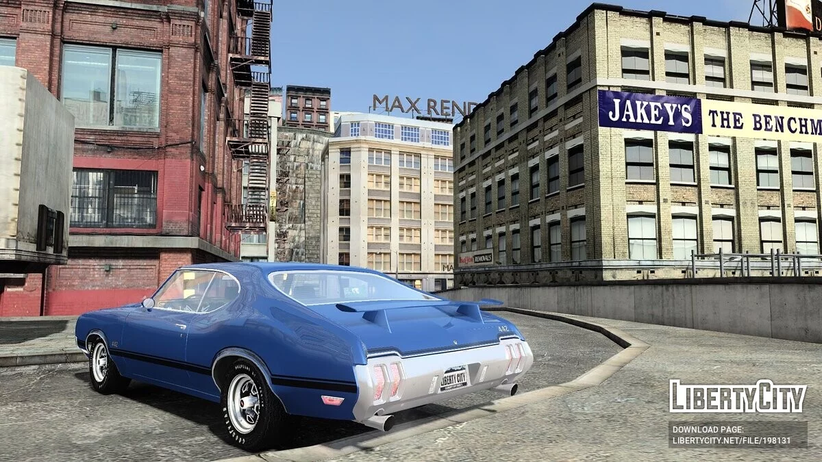 1970 Oldsmobile Cutlass 442 [Fixed] / GTA 4