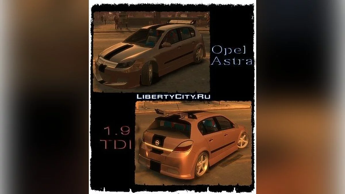Opel Astra 1.9 TDI Tuning / GTA 4