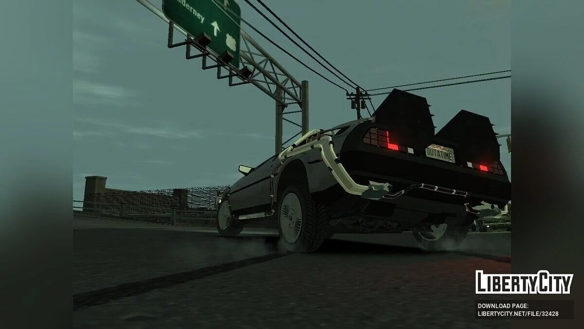 Delorean Back to the Future / GTA 4