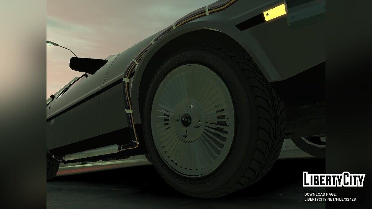 Скачать Delorean Back to the Future для GTA 4