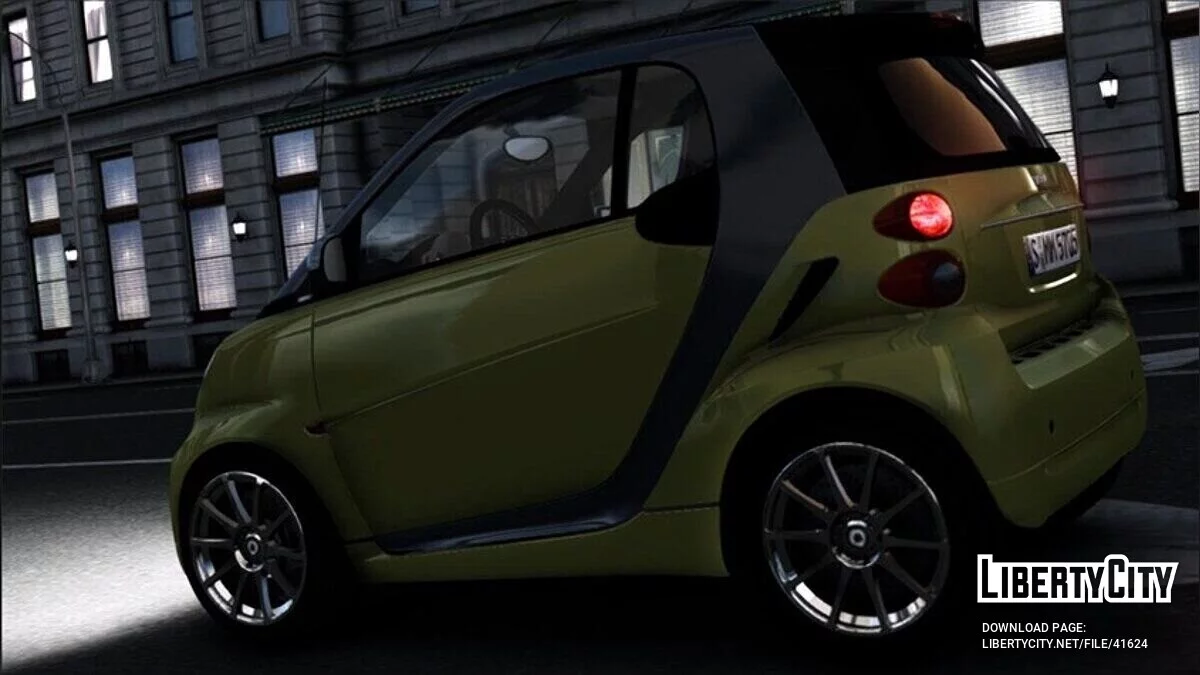 Smart ForTwo 2012 v1.0 / GTA 4