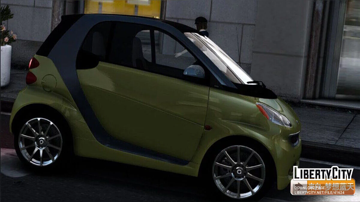 Smart ForTwo 2012 v1.0 / GTA 4