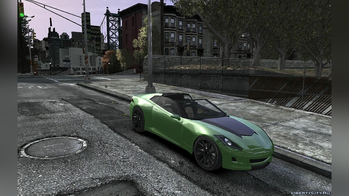 Скачать GTA V Coquette Hardtop DTD для GTA 4