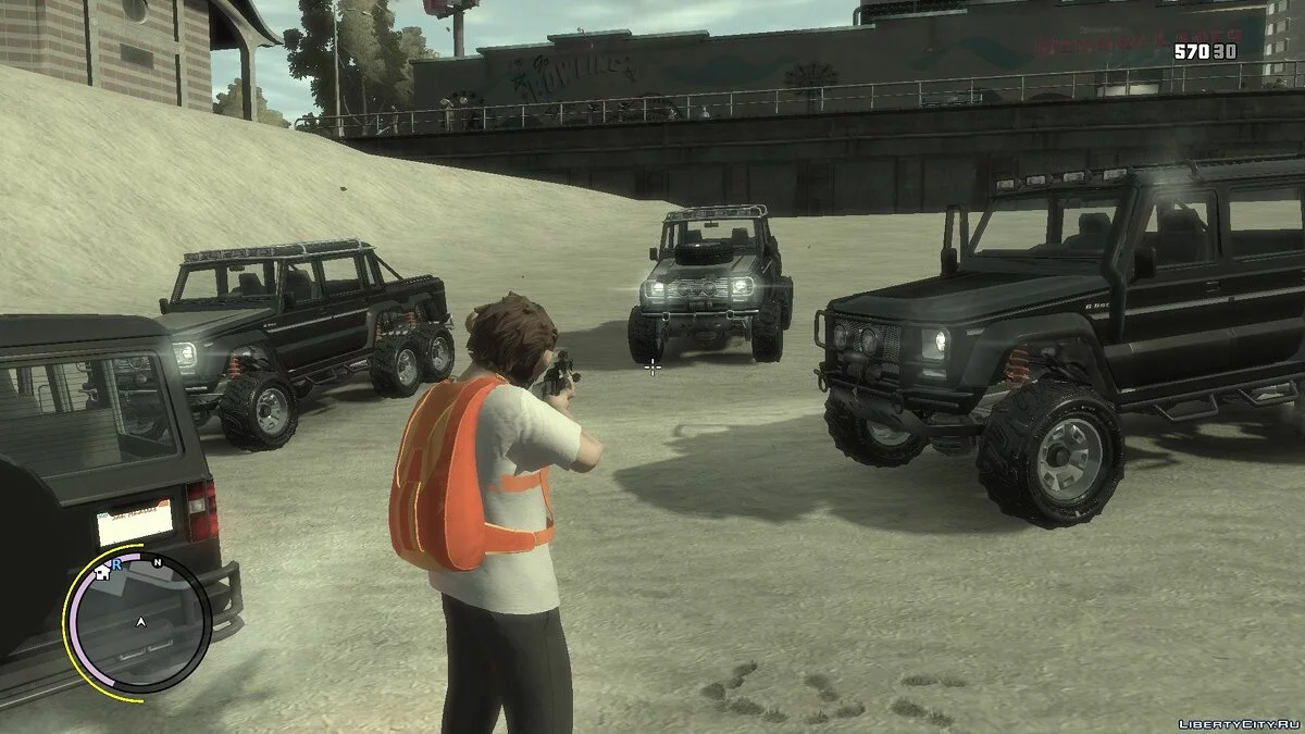 GTA V DLC DUBSTA 6X6 / GTA 4
