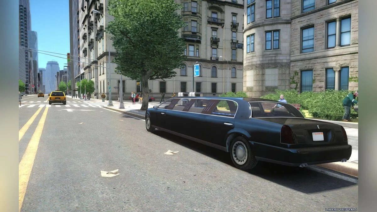 GTA V Albany Washington Stretch-Limo / GTA 4