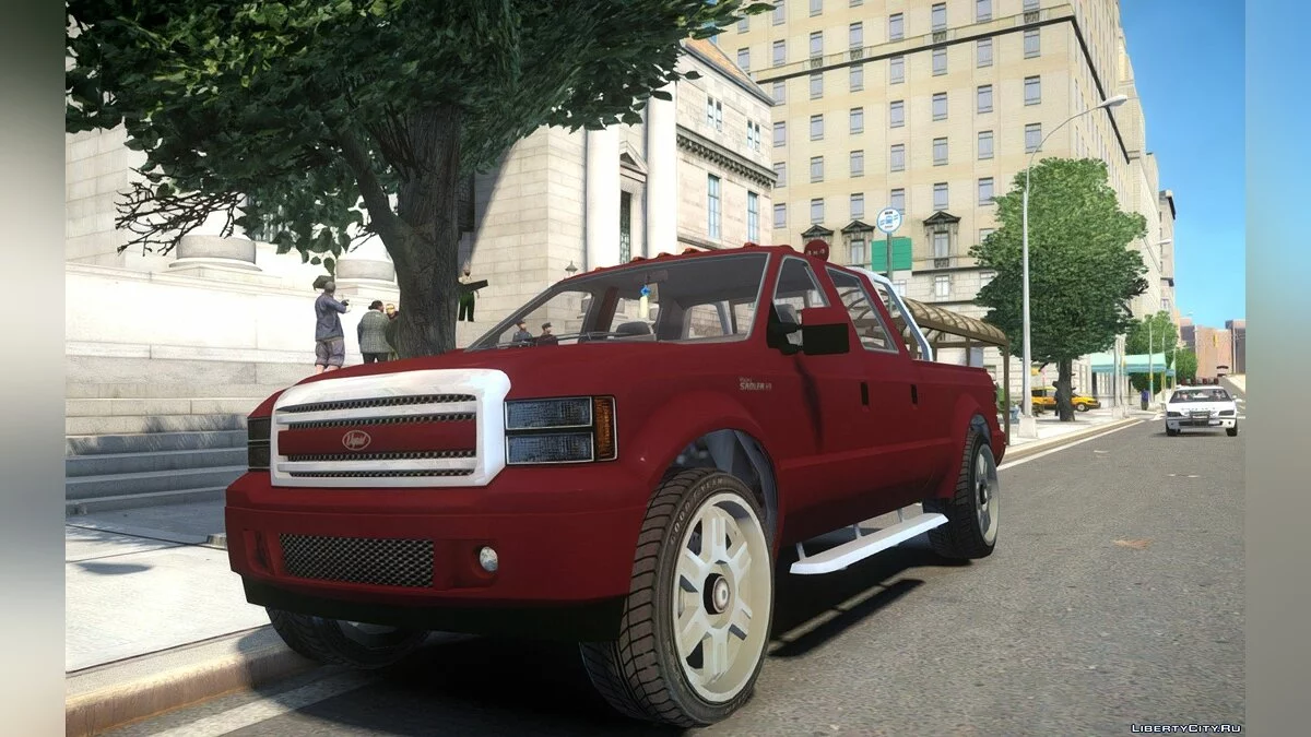 GTA V Vapid Sadler (TIRES FIXED) / GTA 4