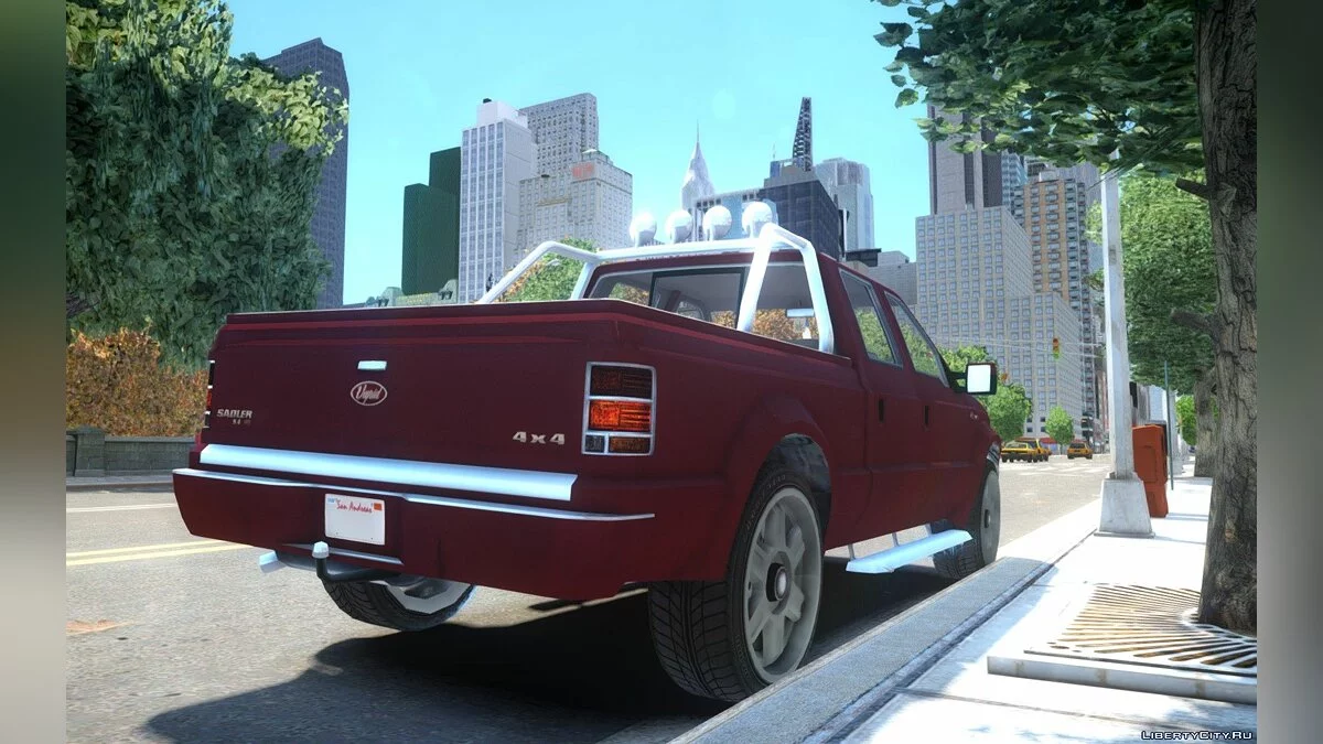 GTA V Vapid Sadler (TIRES FIXED) / GTA 4