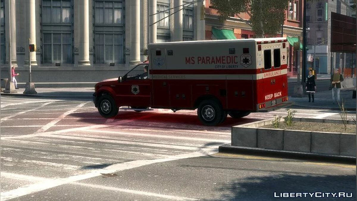 Vapid Sadler Ambulance / GTA 4