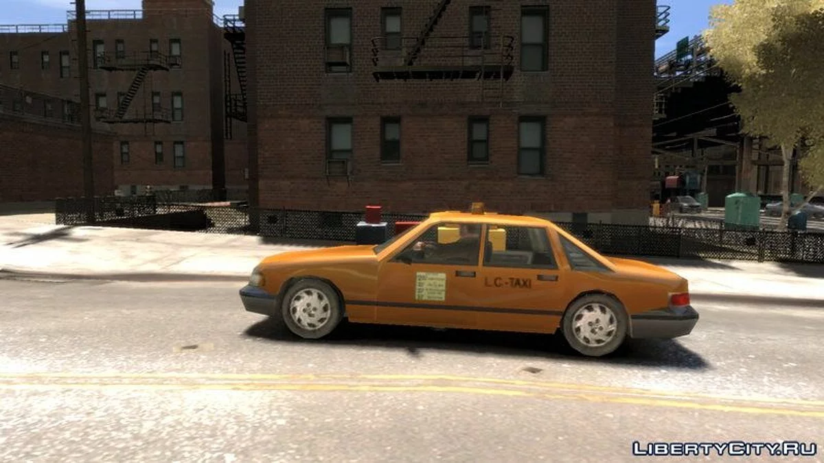 Taxi (GTA 3) v1.0 / GTA 4