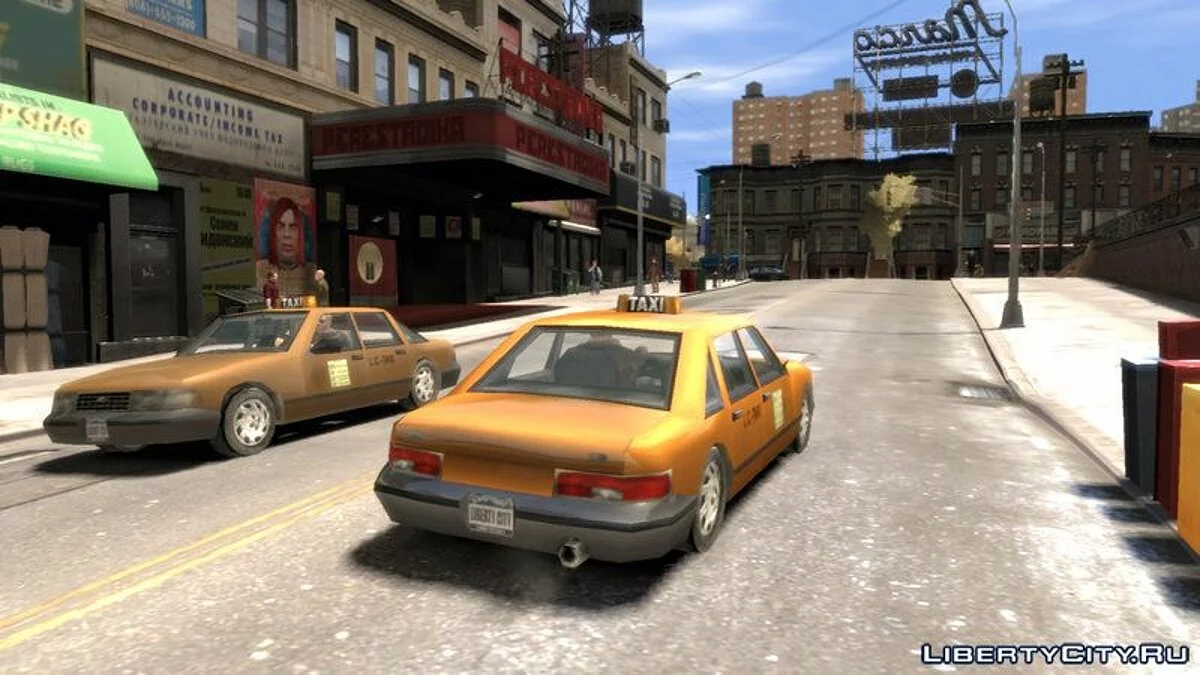 Taxi (GTA 3) v1.0 / GTA 4