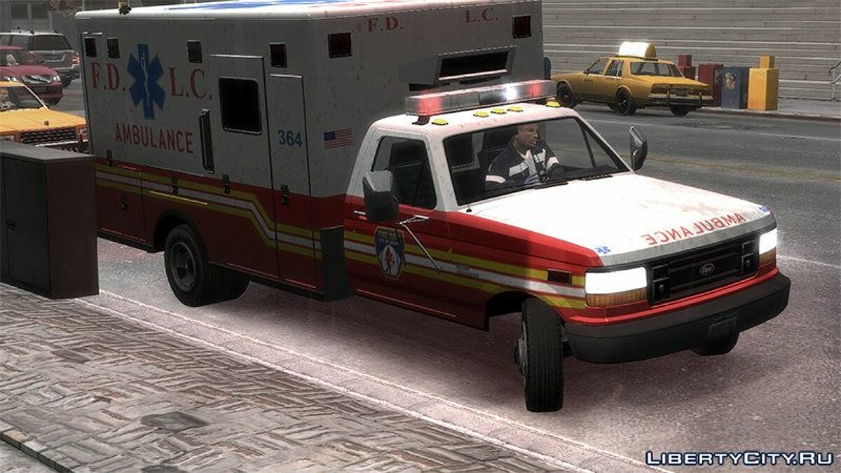 Скачать Vapid Ambulance Retro для GTA 4