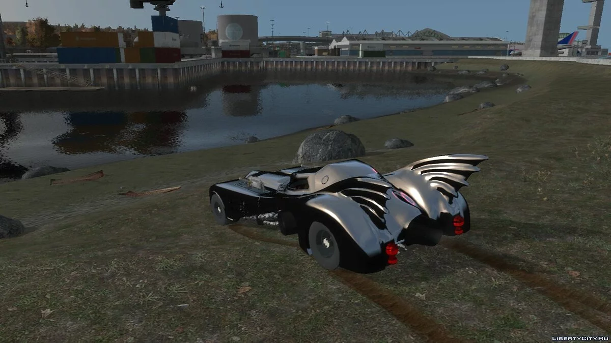 1992 Batmobile Movie Car Mod / GTA 4