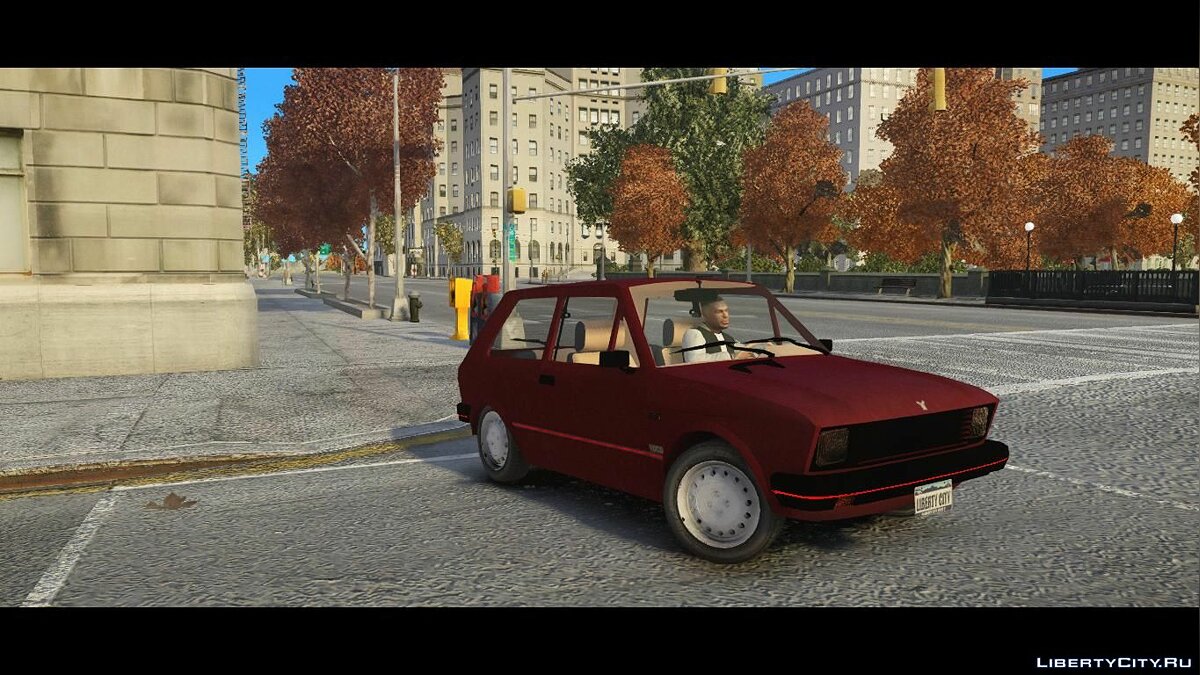 Замена машины Blista Compact (blista.wft, blista.wft) в GTA 4 (132 файла)