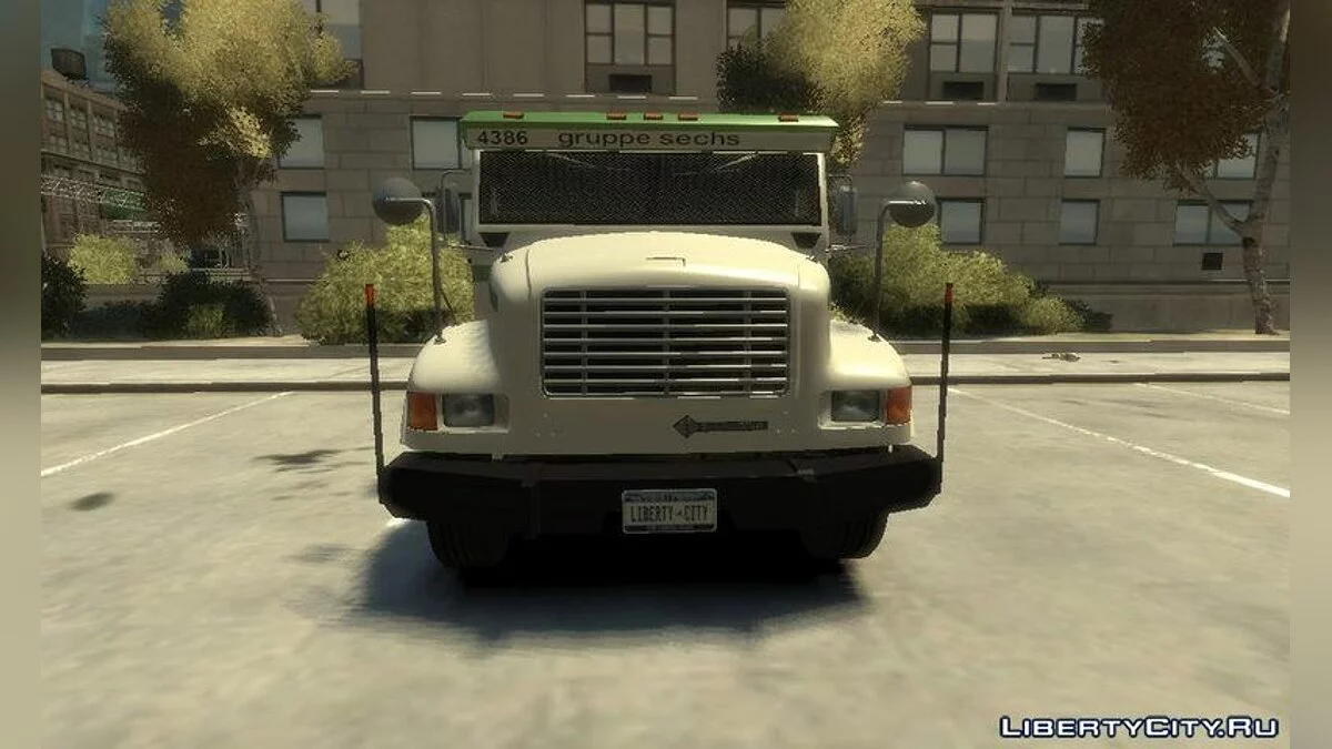 1995 Navistar International 4700 Bank Armored Truck / GTA 4