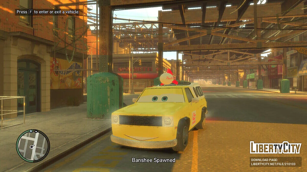 Тодд «Планета Пицца» / GTA 4