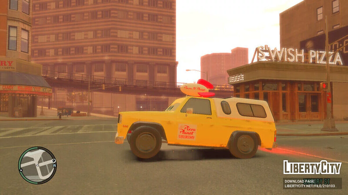 Тодд «Планета Пицца» / GTA 4