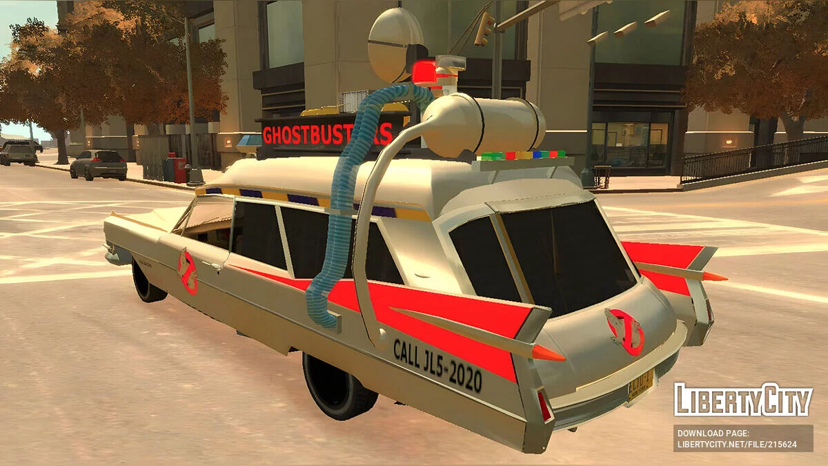 Машина охотников за привидениями (Ecto-1) / GTA 4