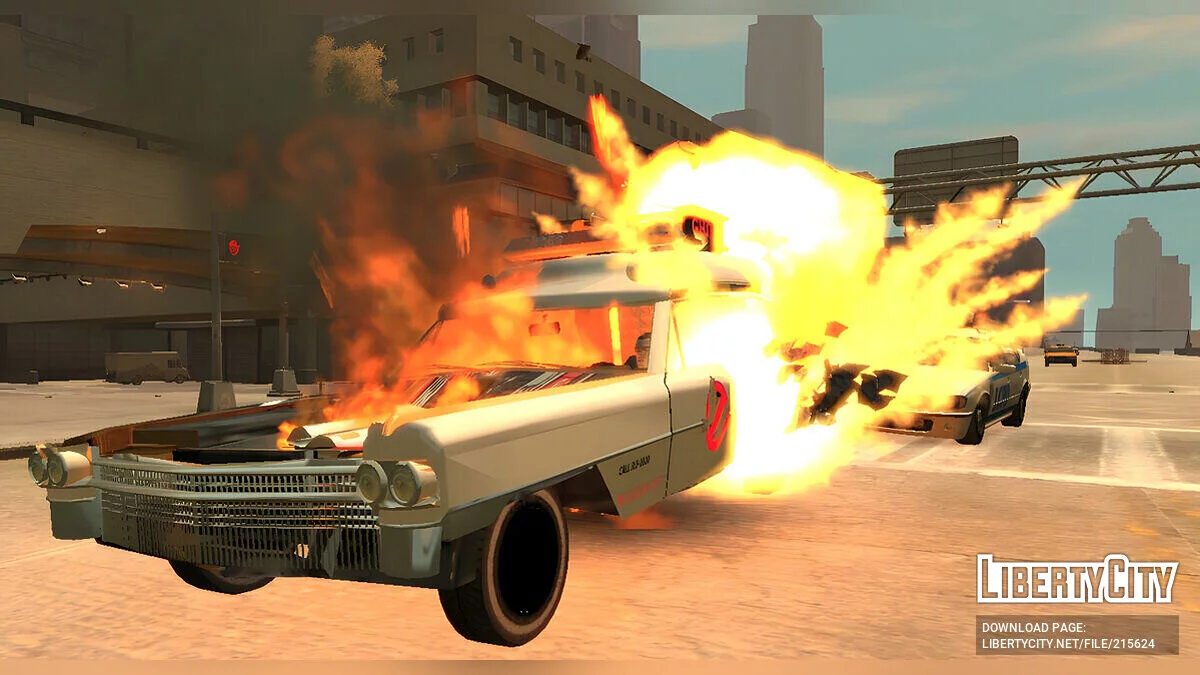 Машина охотников за привидениями (Ecto-1) / GTA 4