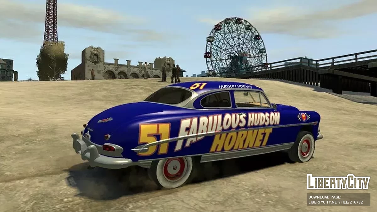 Cars Fabulous Hudson Hornet / GTA 4