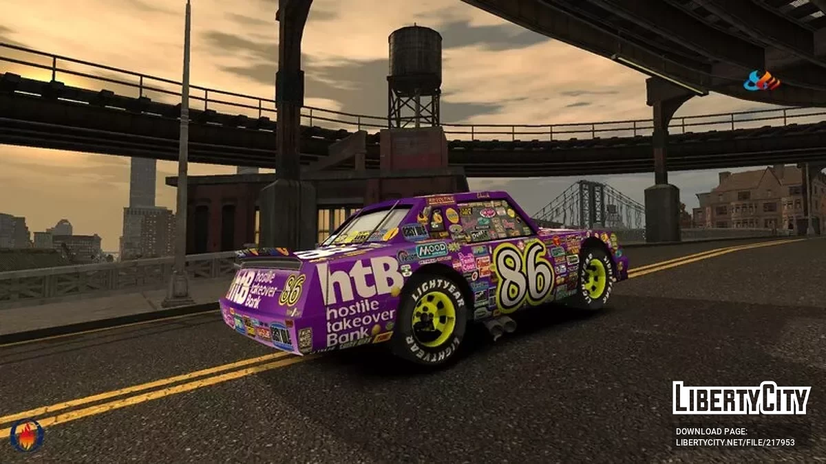 Purple Rage Chick Hicks / GTA 4