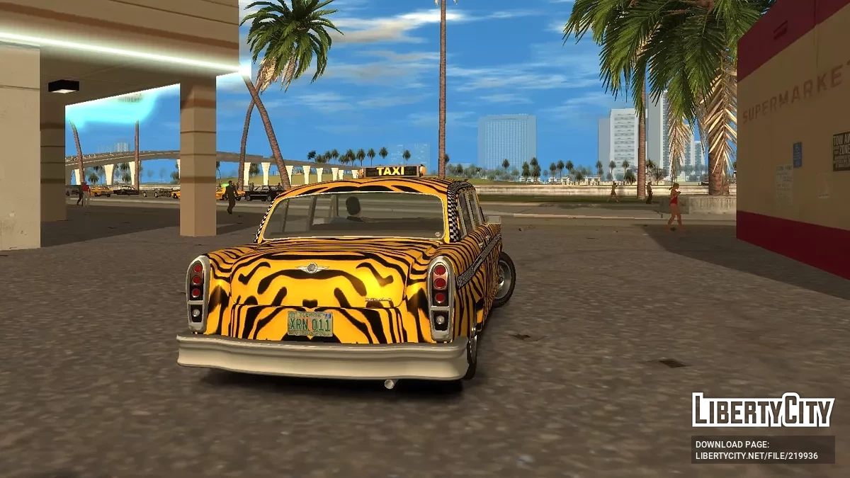 1982 Checker Marathon Zebra Cab / GTA 4