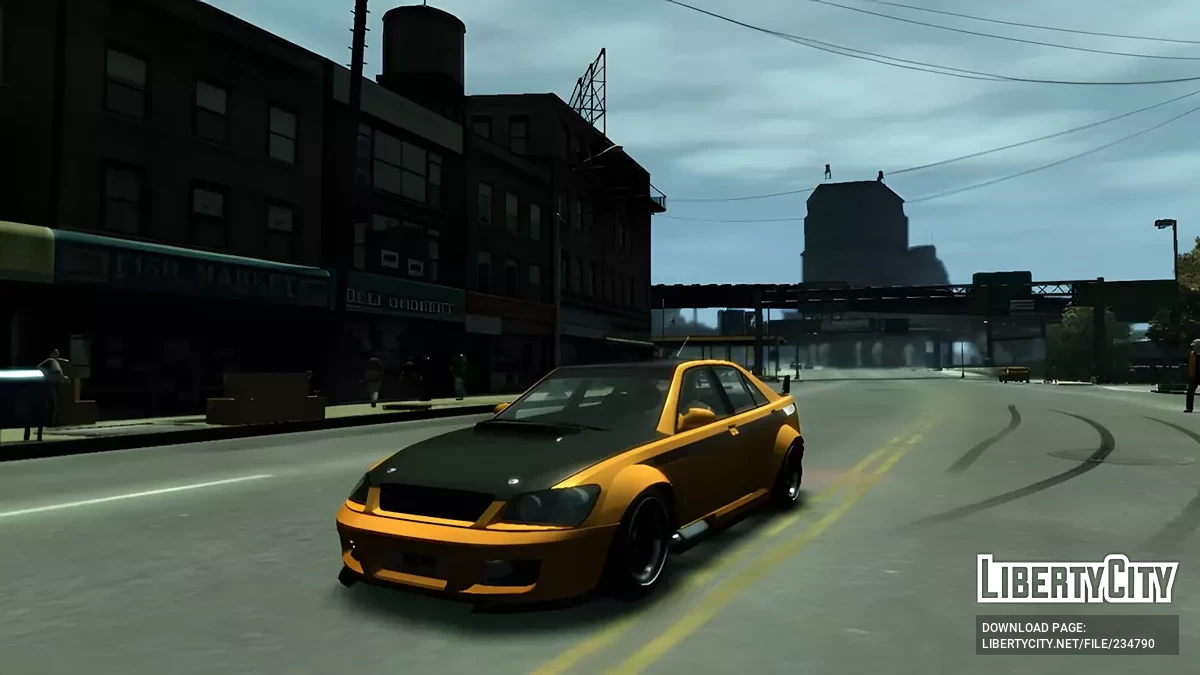 Четырехдверный Sultan RS / GTA 4