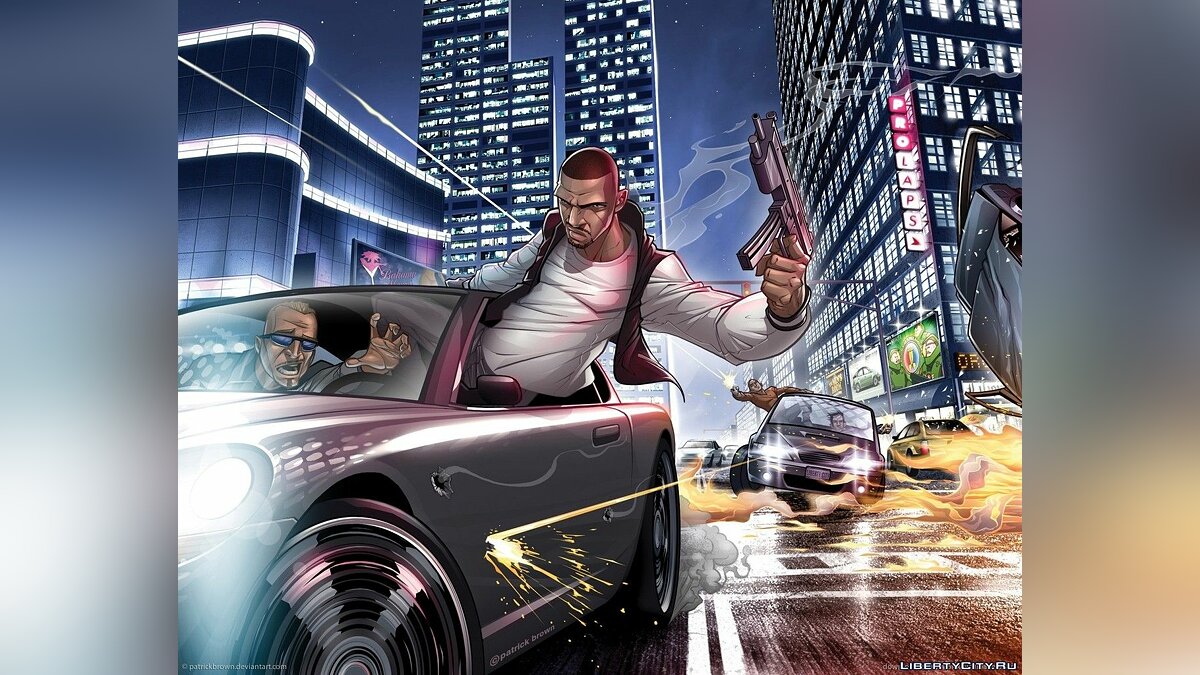 Grand Theft Auto IV: Epic Game для GTA 4 - Картинка #1