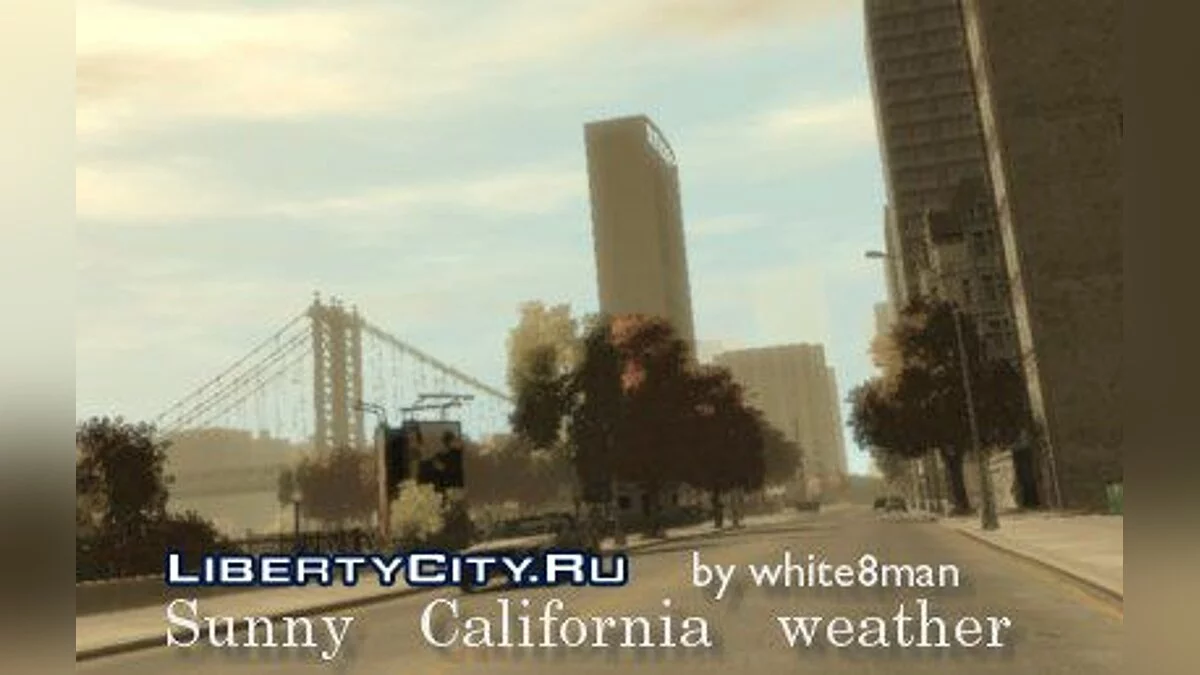 Sunny California weather / GTA 4