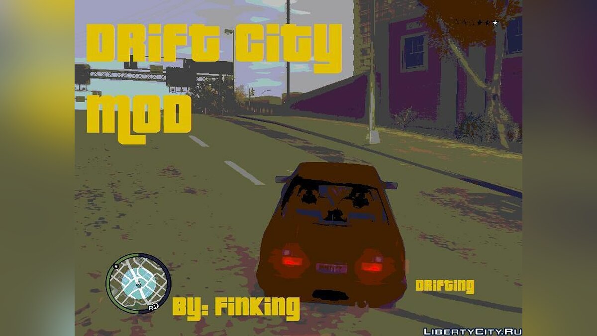 Drift City MOD v1 для GTA 4 - Картинка #1