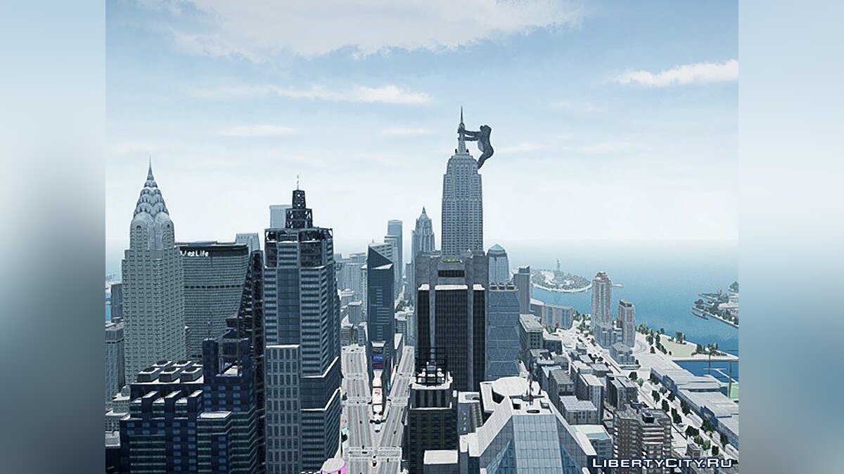 Скачать King Kong Statue для GTA 4