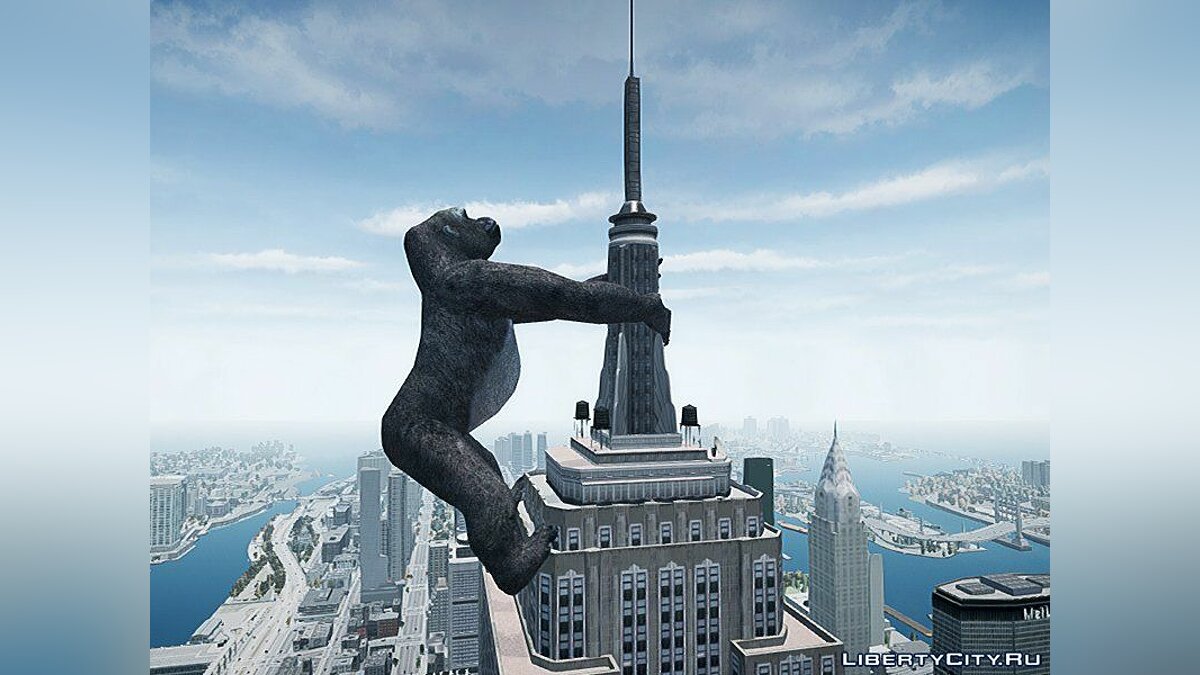 Скачать King Kong Statue для GTA 4