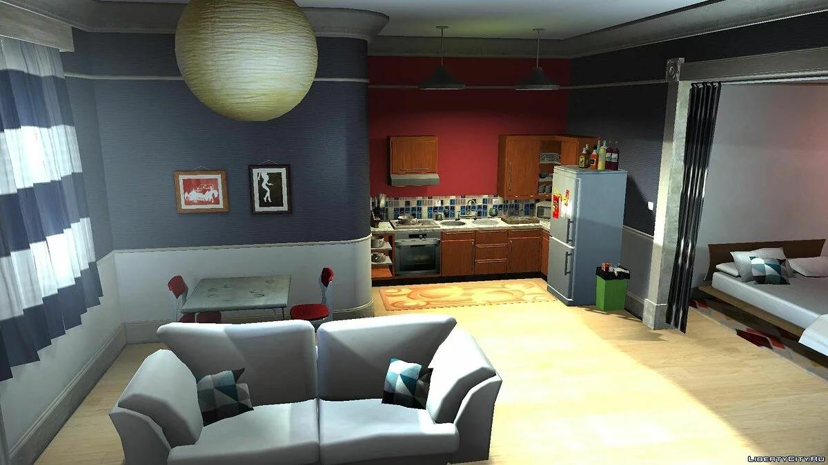 Retextured Lopez Apartment / GTA 4