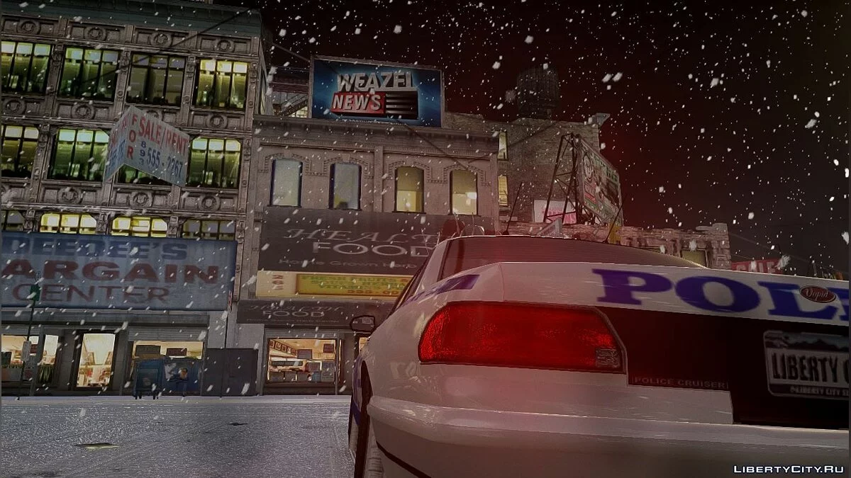 Snowfalls v2.0 CHRISTMAS Edition [GTA IVEFLC] / GTA 4