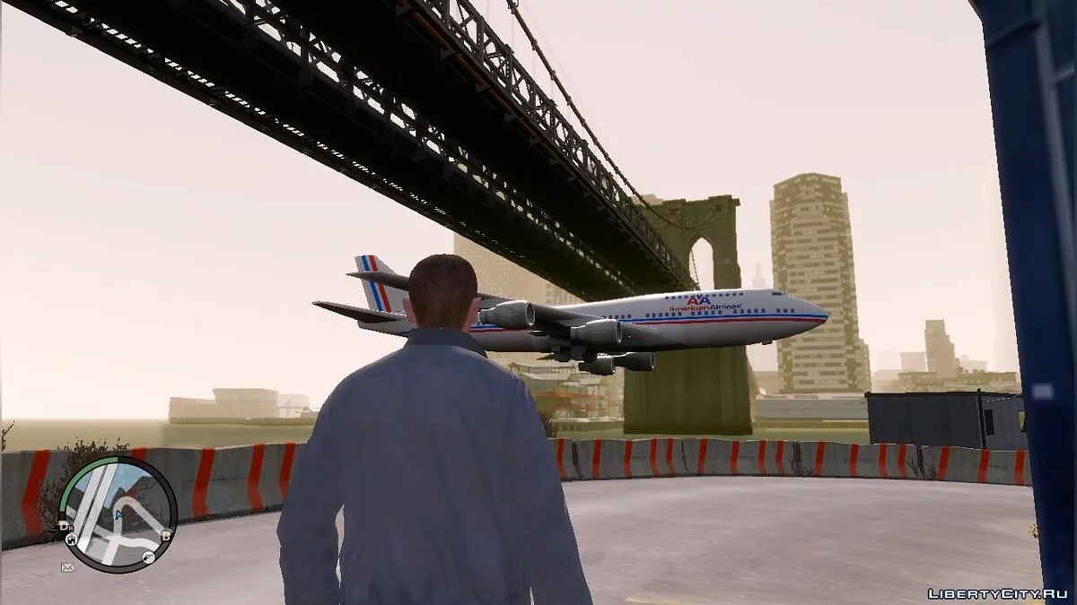 Новый путь самолета / GTA 4