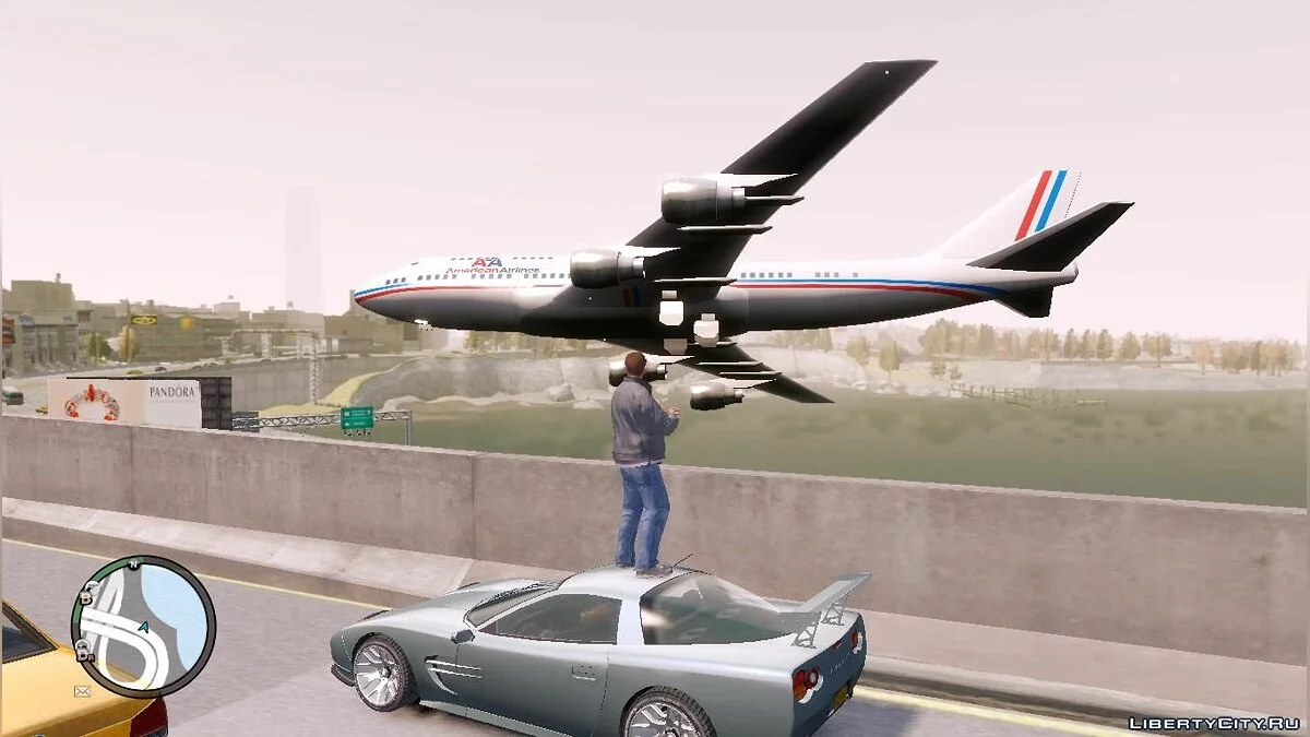 Новый путь самолета / GTA 4