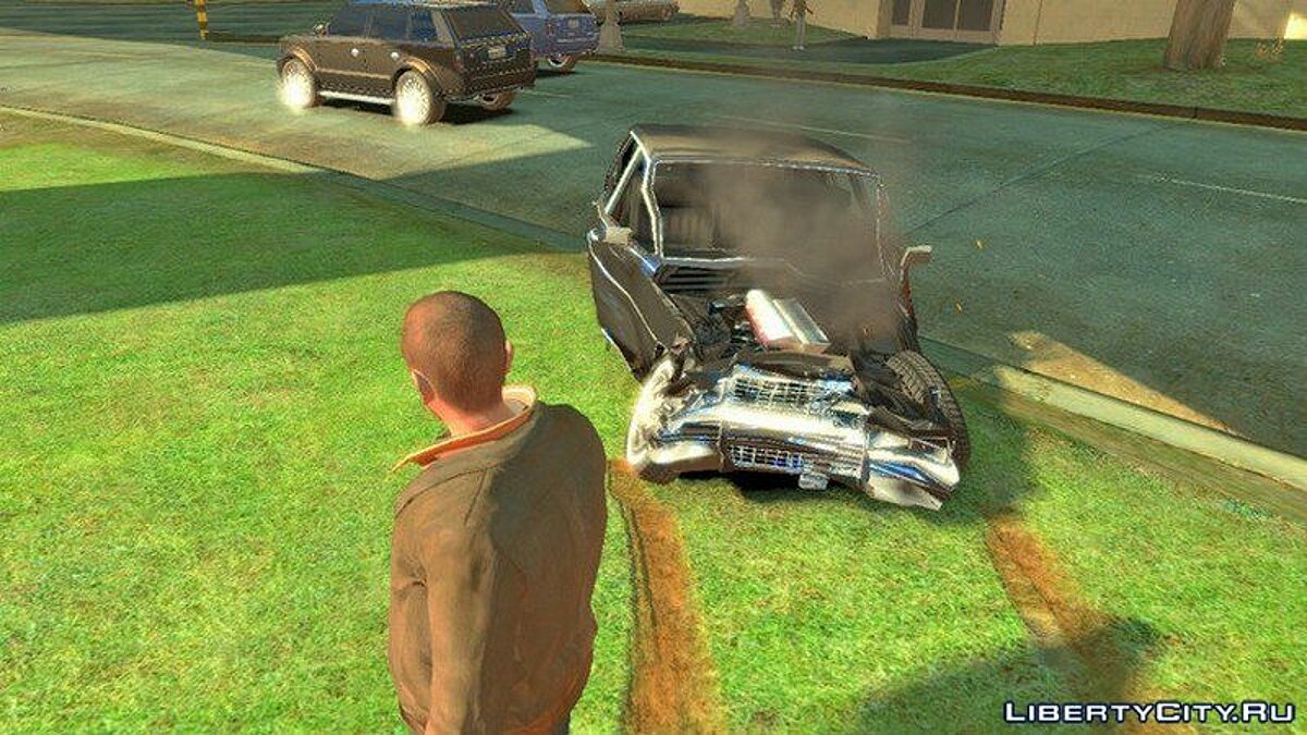 Скачать Реалистичная физика поведения для машин для GTA 4