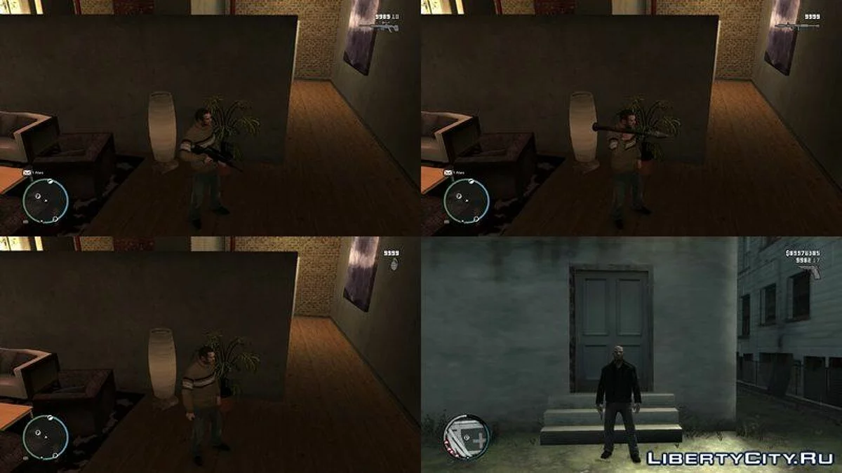 Фикс лимита боерприпасов для оружия [GTA IV, TLAD, TBoGT v1.2.0.32] / GTA 4