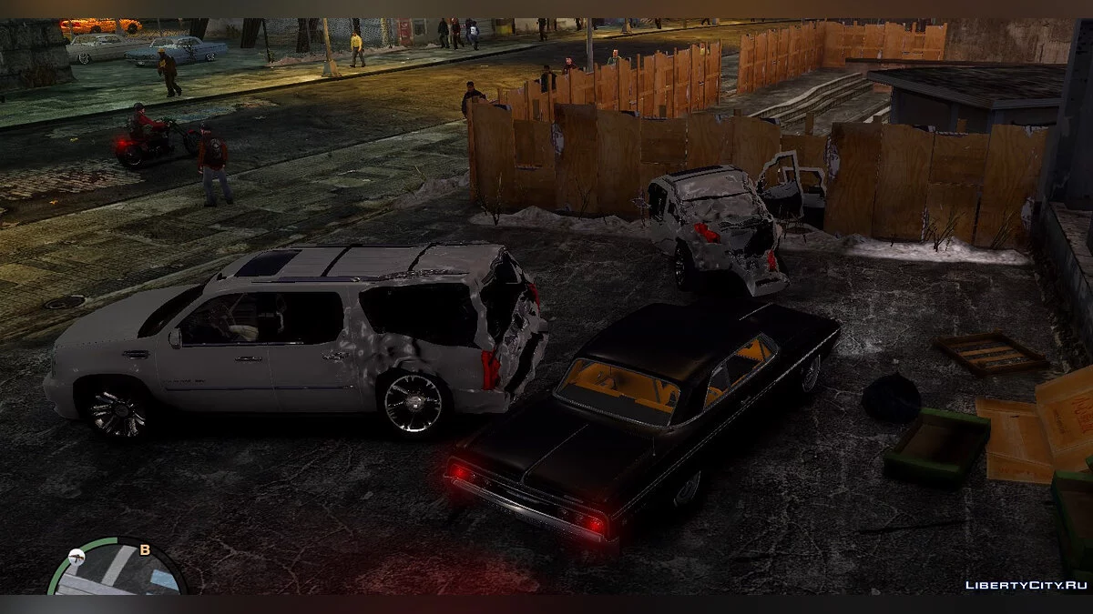 Реалистичные повреждения машин для Карпаков / GTA 4