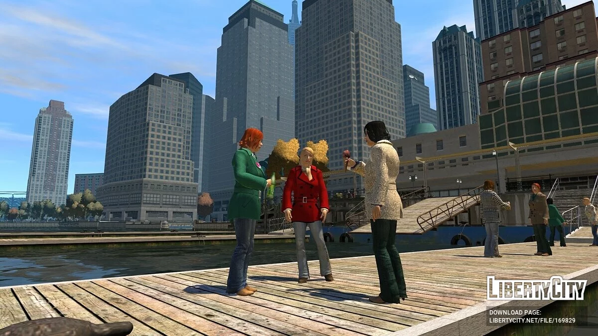 Various Pedestrian Actions / GTA 4
